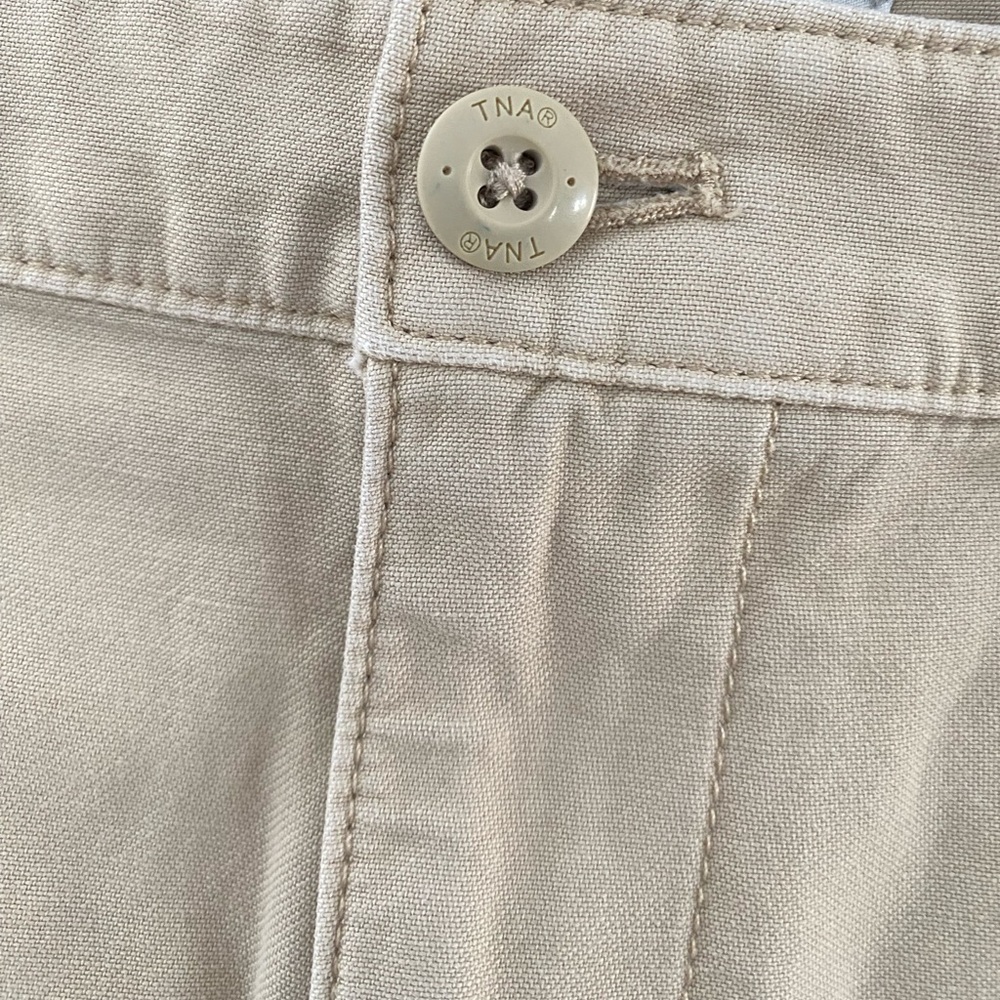 Aritzia TNA Tan Khaki Supply Cargo Micro Skirt Size 6 - Picture 5 of 15